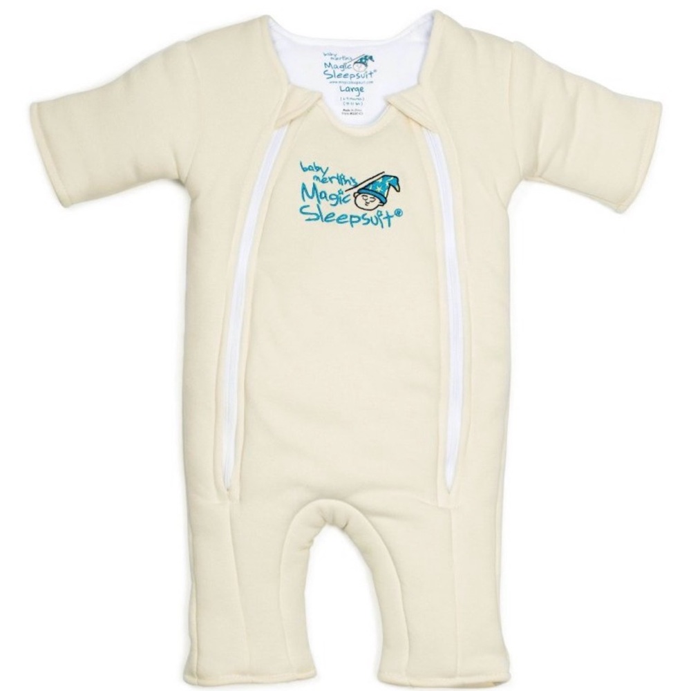Baby Merlin's Magic Sleepsuit Yellow SMALL